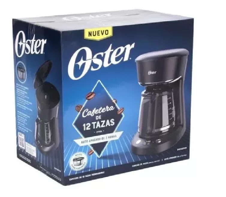 Cafetera Oster Bvstdcp12b 12 Tazas Apagado Automático 900 W 