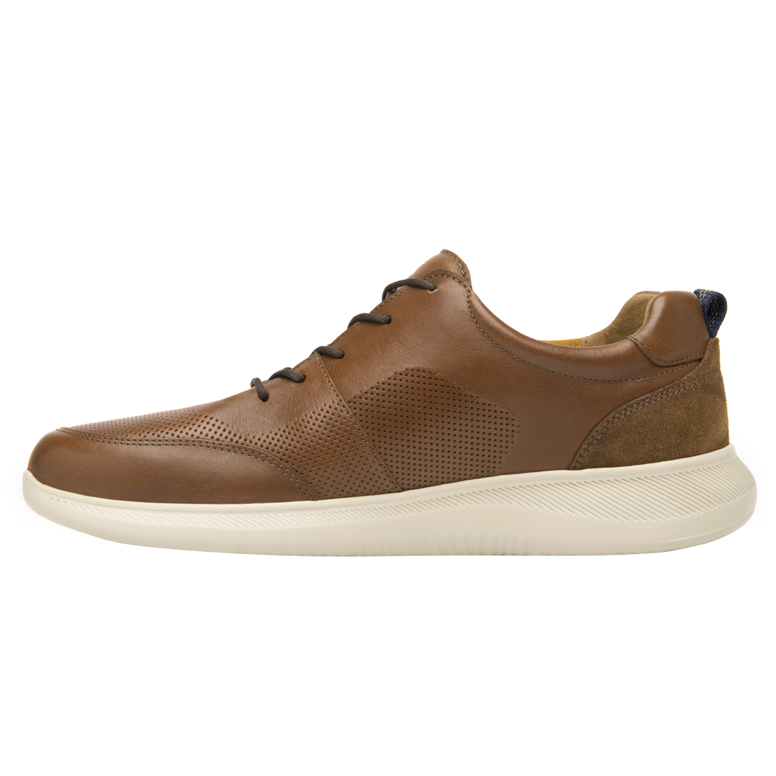 Zapato Flexi Para Caballero Tipo Derby 413005 Tan Flowtek