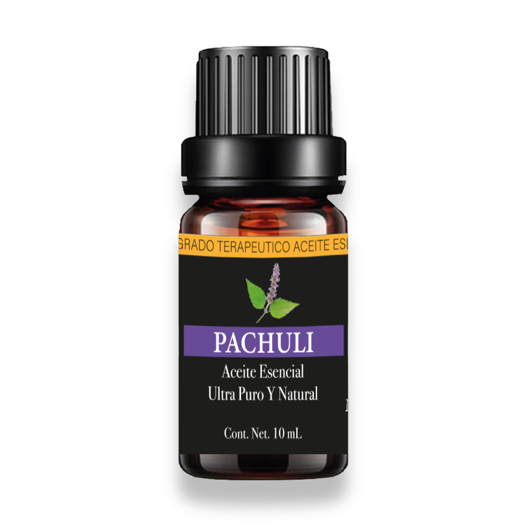 Aceite Esencial Pachuli Patchouli 100% Natural Y Puro Aromaterapia