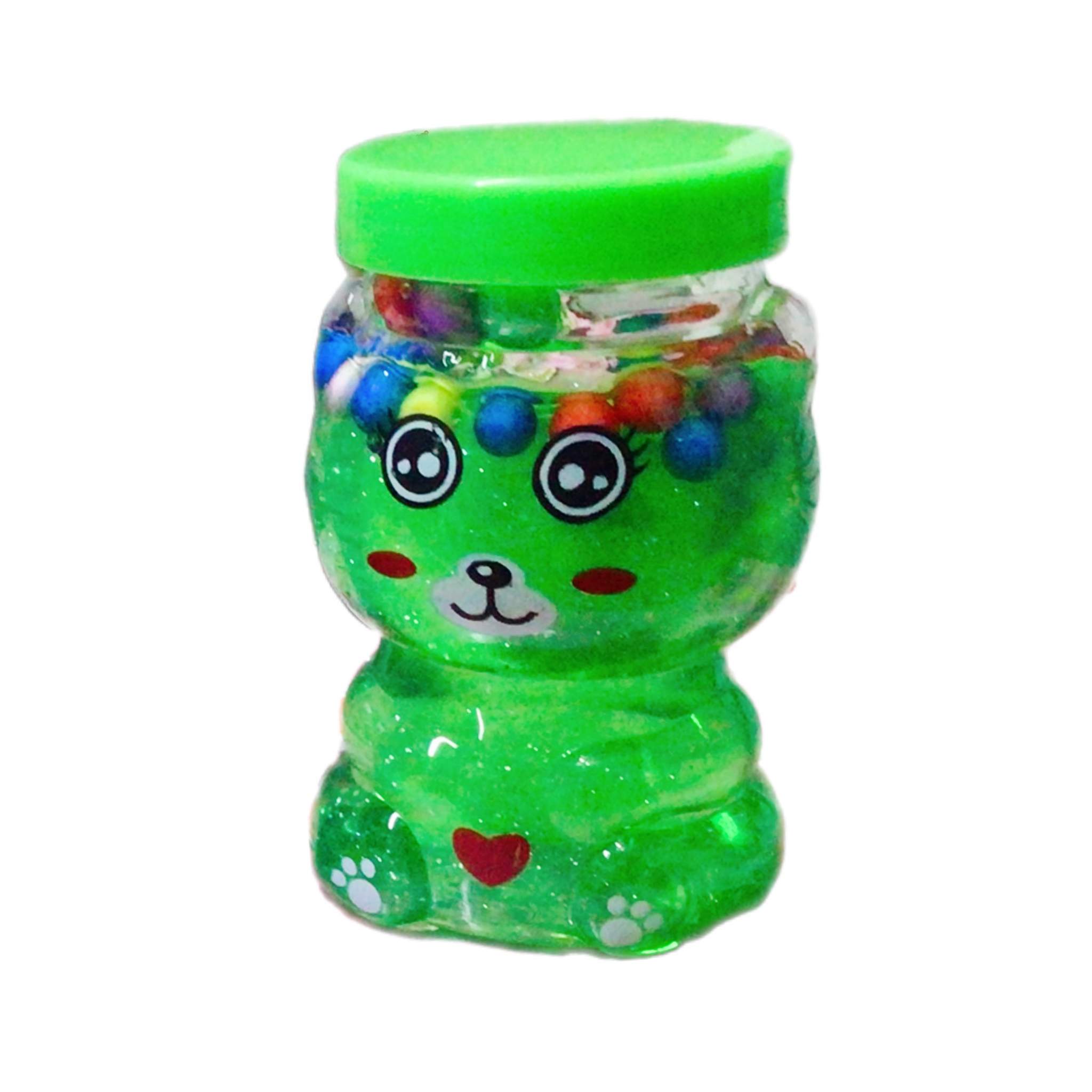 Slime Gatitos Moco Gorila Brillos Caja Con 24pz