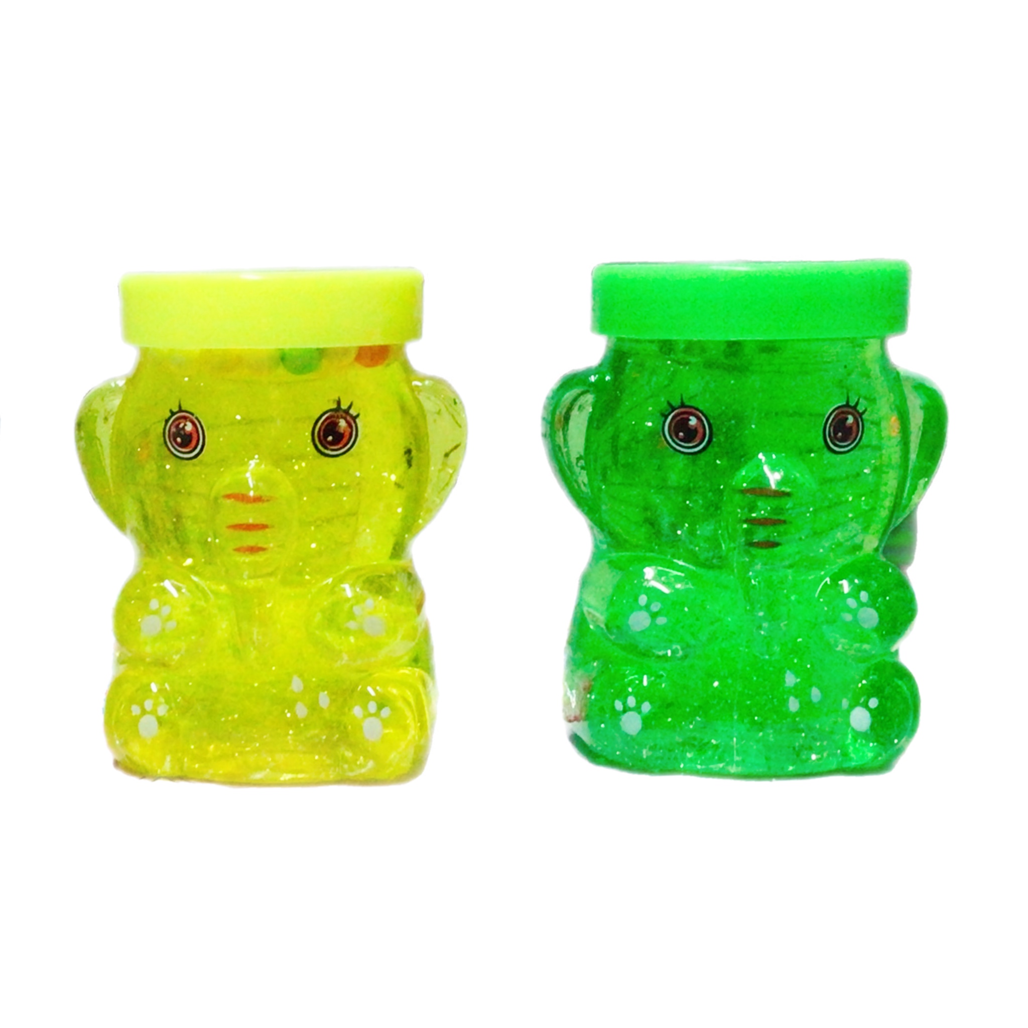 Slime Elefante Moco Gorila Brillos Caja Con 24pz