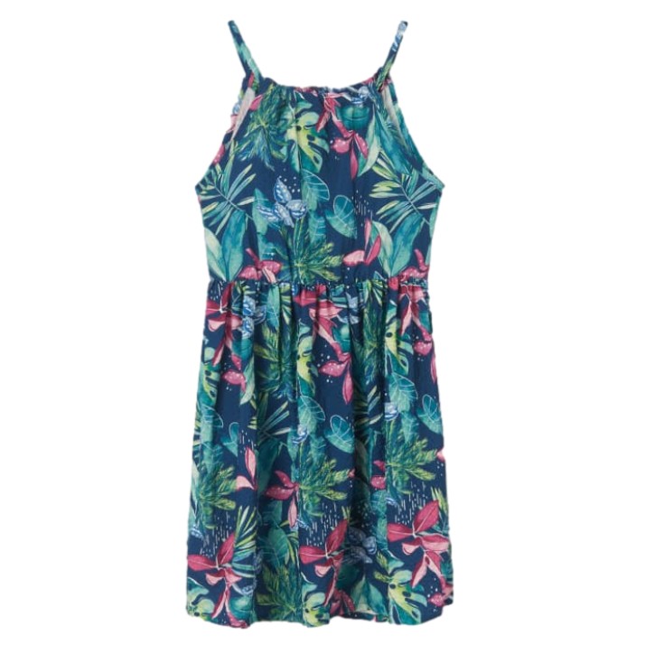 Vestido estampado con detalle cut out para chica marca Mayoral