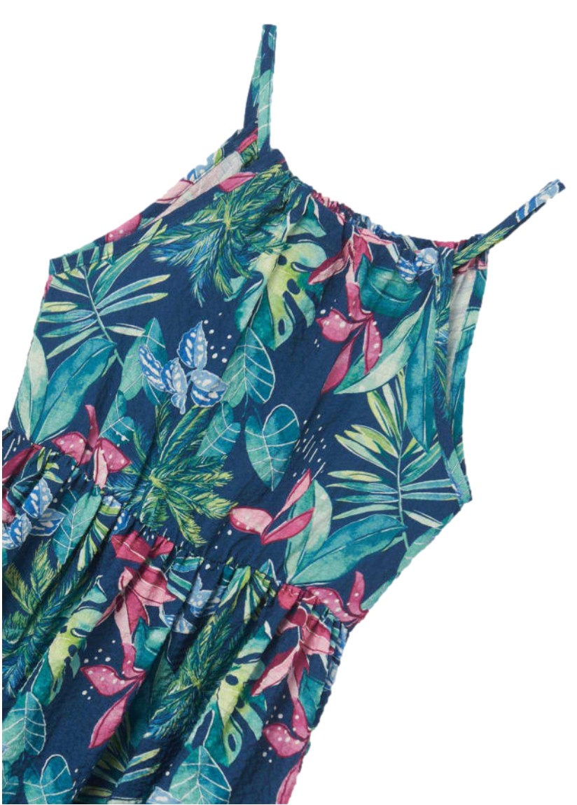 Vestido estampado con detalle cut out para chica marca Mayoral