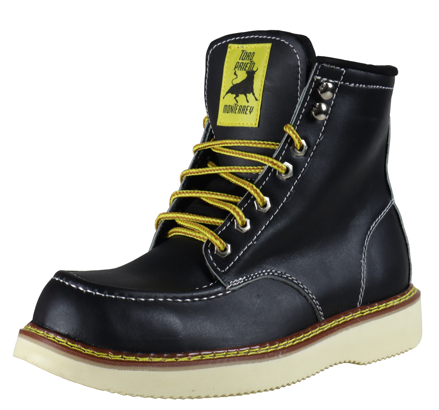 Botas Toro Prieto Moto Outdoor Clásicas De Piel Moda Hombre