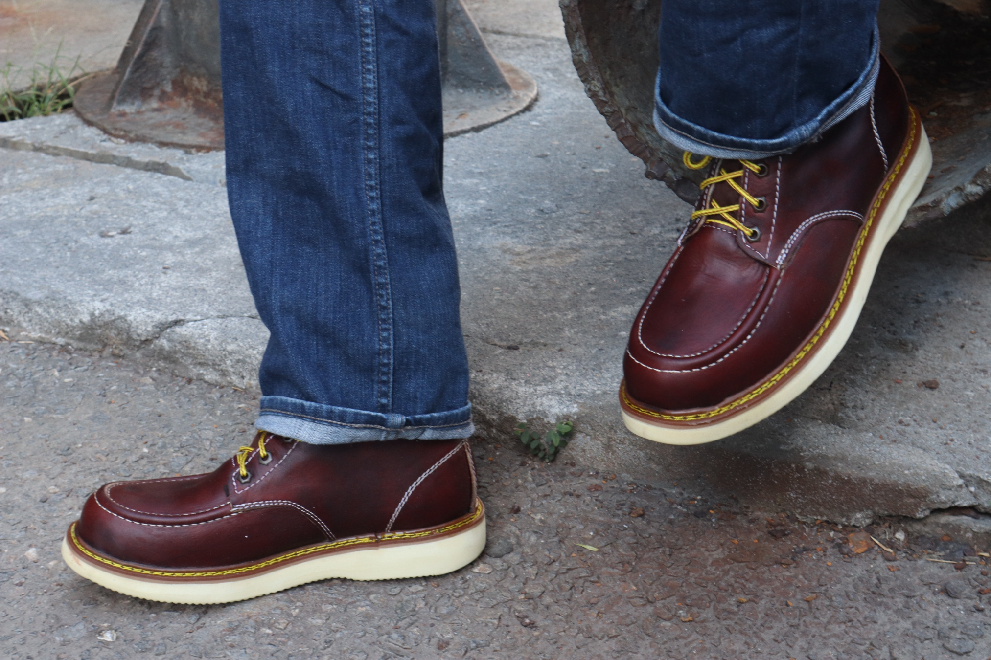 Botas Toro Prieto Moto Outdoor Clásicas De Piel Moda Hombre