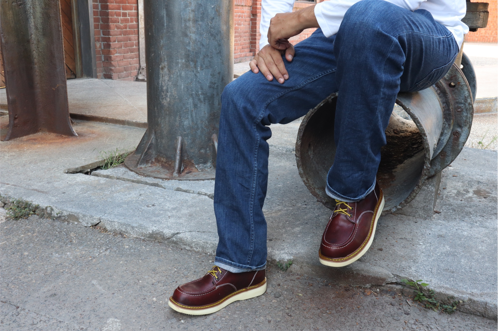 Botas Toro Prieto Moto Outdoor Clásicas De Piel Moda Hombre