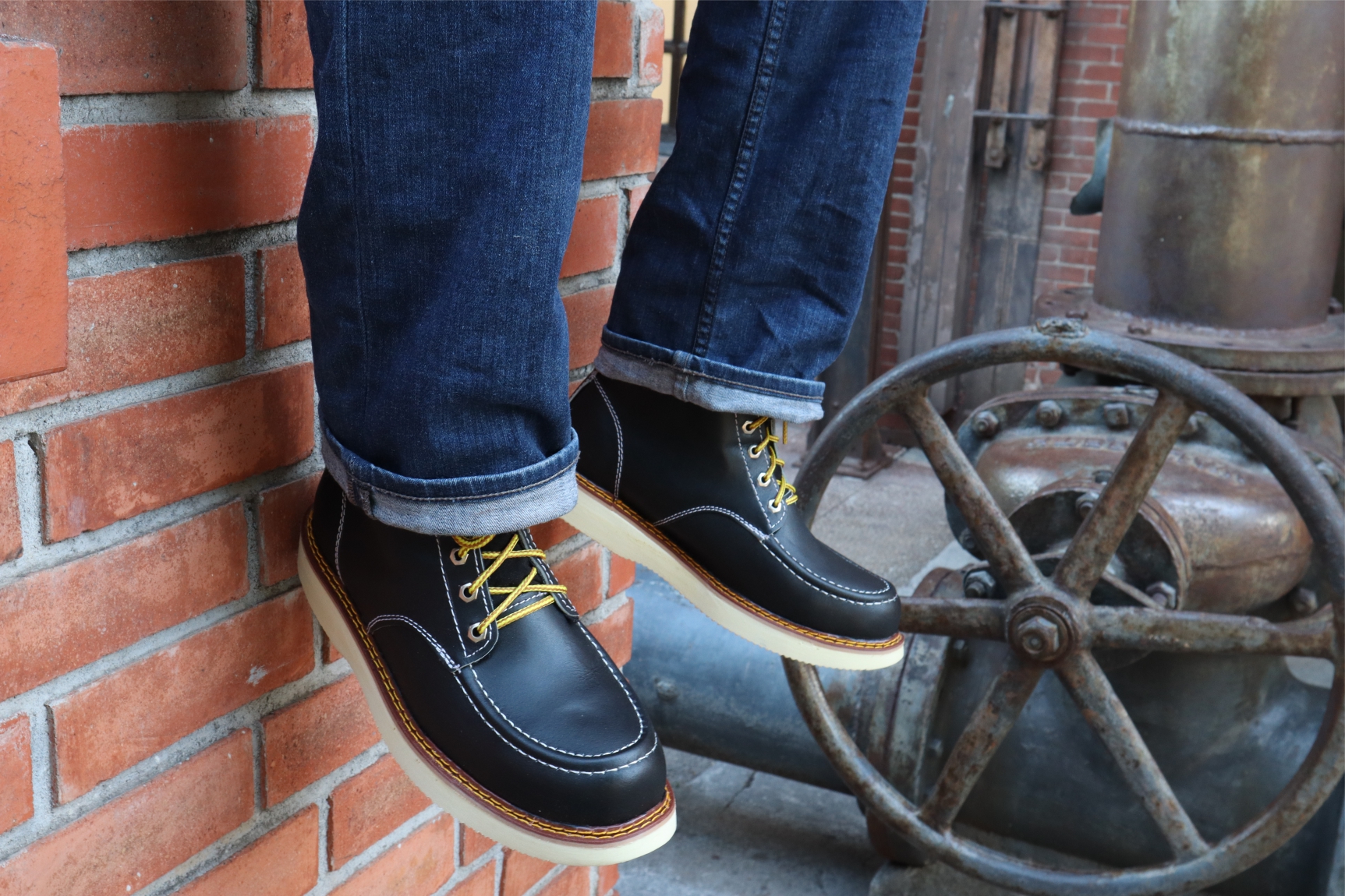 Botas Toro Prieto Moto Outdoor Clásicas De Piel Moda Hombre