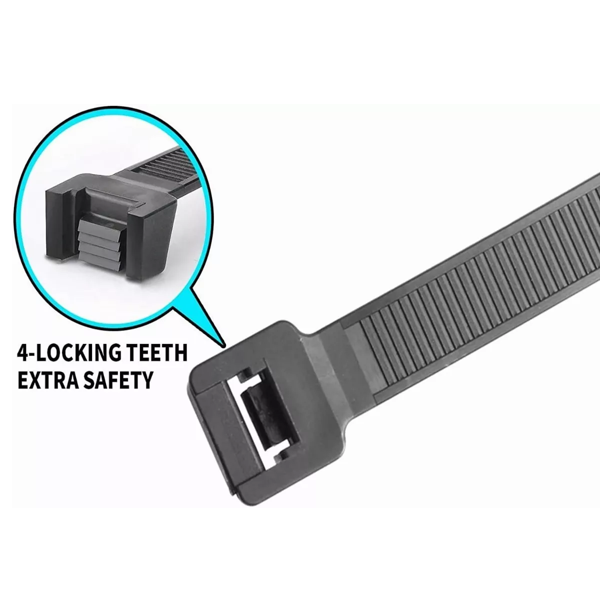 Kit Embalaje Cinchos Plasticos De Bridas Nailon 3mmx20cm,1000pcs