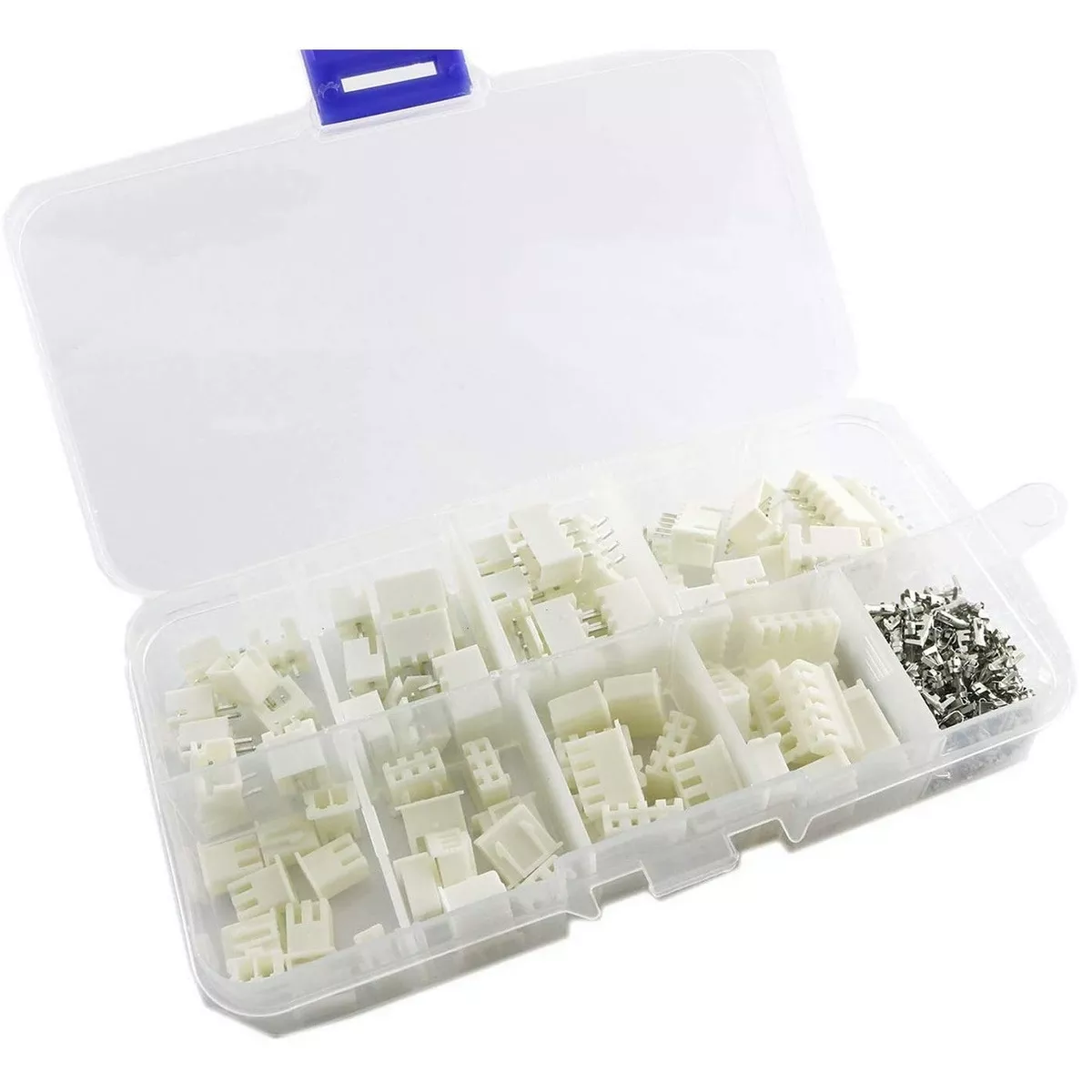 Kit Conector Jst-xh 2.0mm Dupont 2/3/4/5pin Con Estuche 230 Pzas