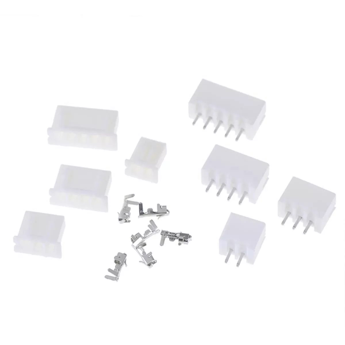 Kit Conector Jst-xh 2.0mm Dupont 2/3/4/5pin Con Estuche 230 Pzas