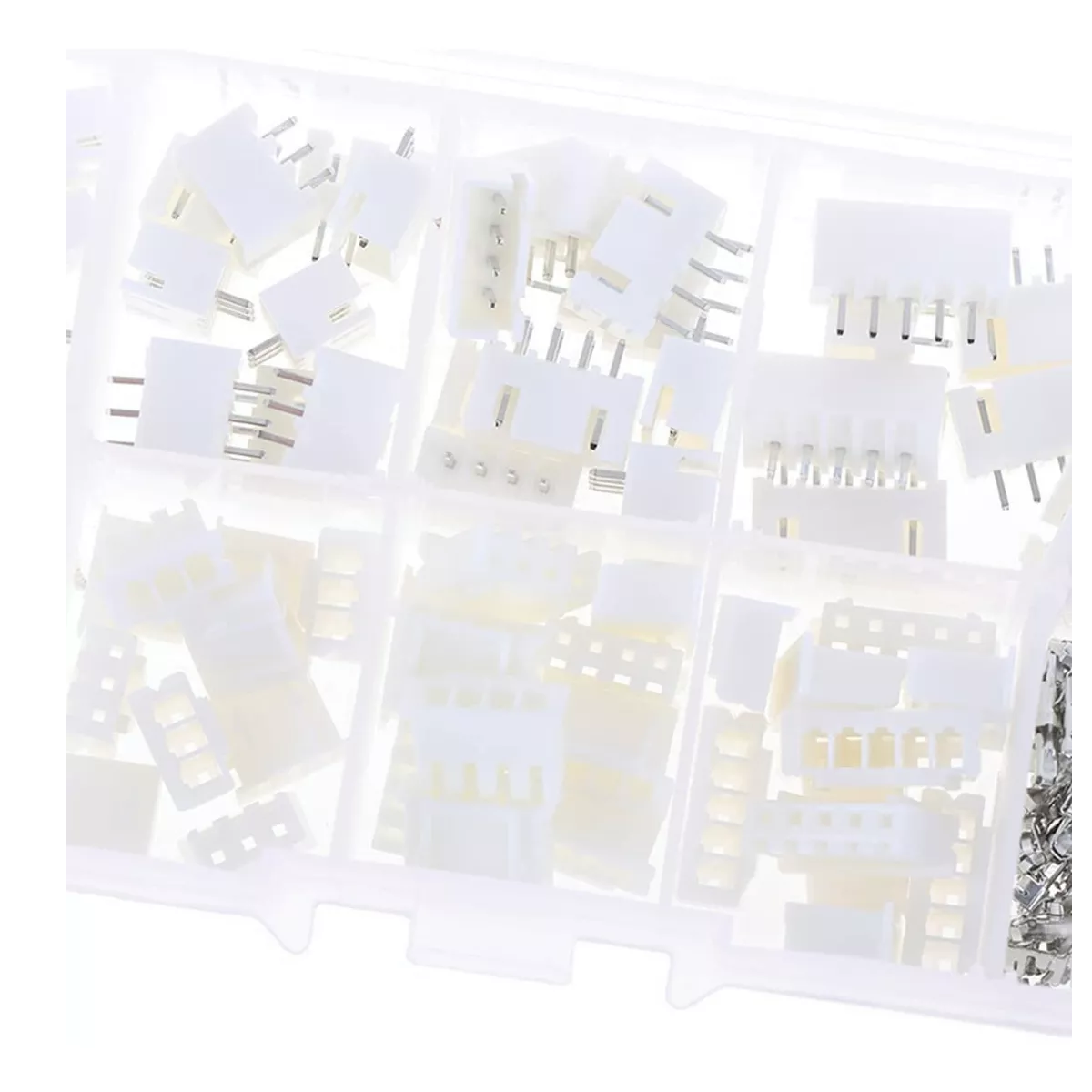 Kit Conector Jst-xh 2.0mm Dupont 2/3/4/5pin Con Estuche 230 Pzas