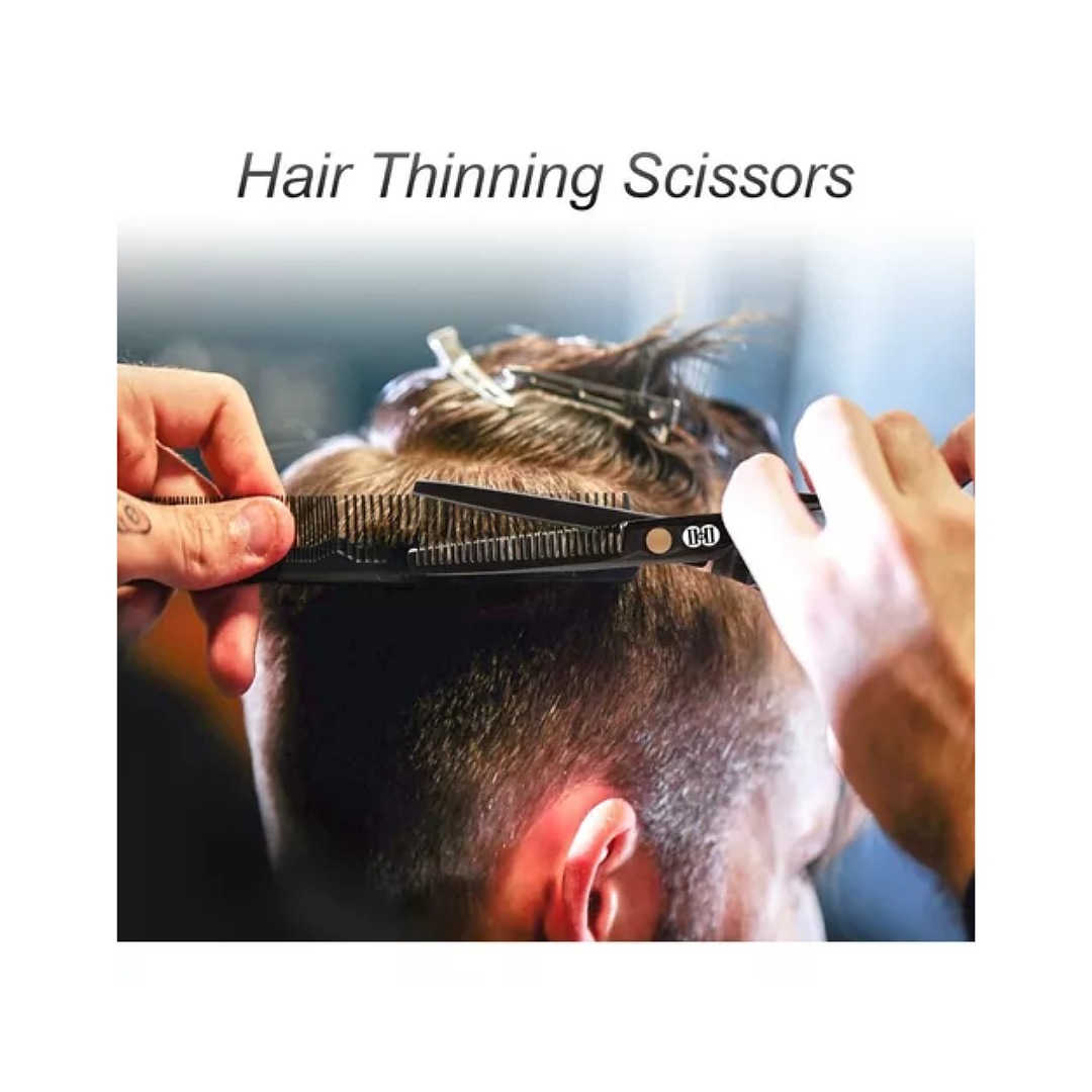Tijeras Barbero Cabello Estilista Kit Cortadoras De Cabello
