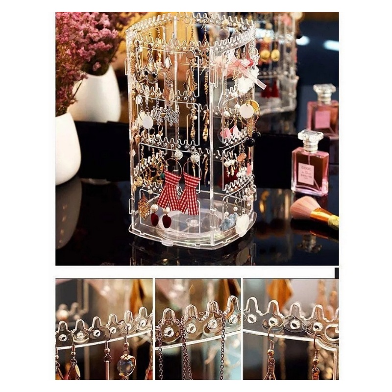 Exposidor Aretes Organizador/porta Pulsera Acrilico Joyero