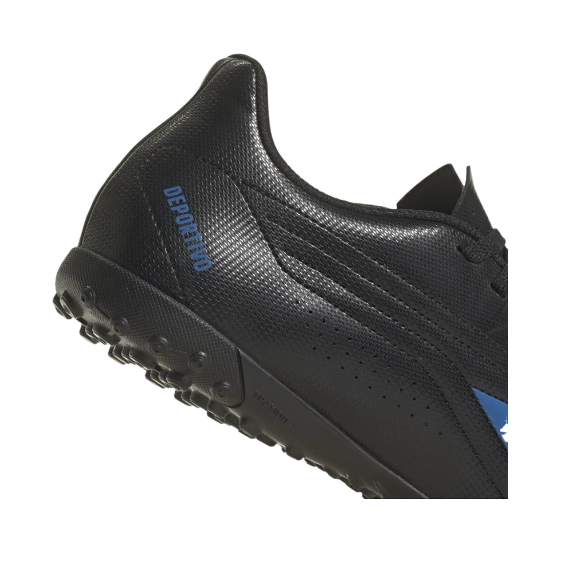 TENIS DE FUTBOL ADIDAS DEPORTIVO II TF NEGRO/AZUL DE HOMBRE HP2519