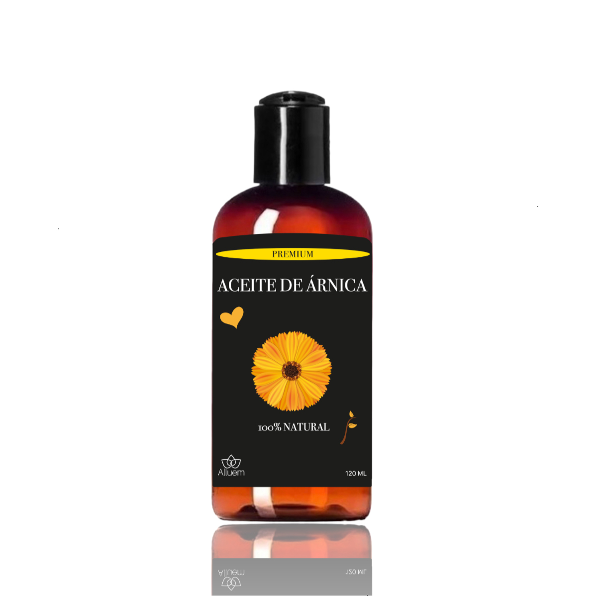 Aceite De Árnica 100% Puro Natural Dolor Muscular Masaje