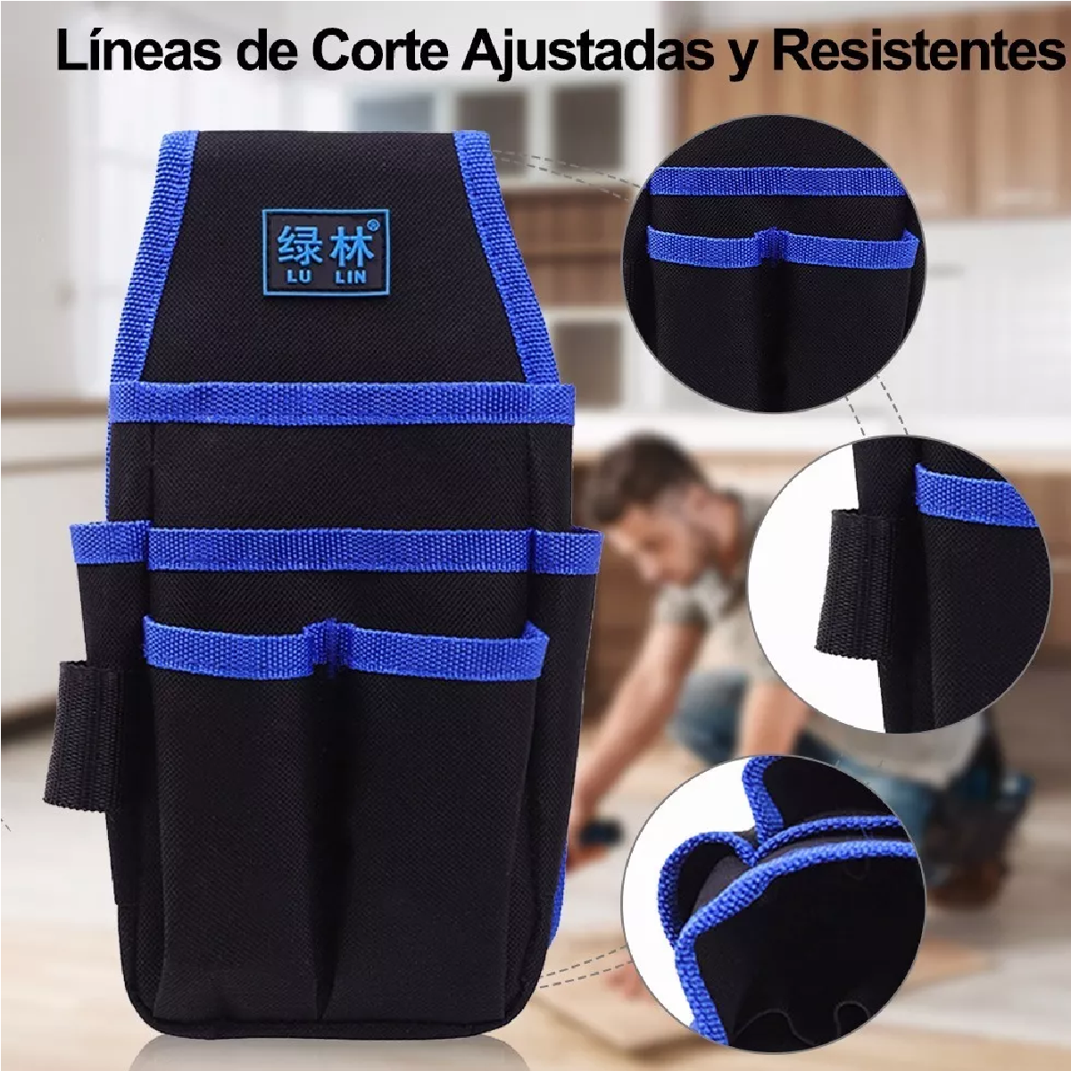 Bolsa Porta Herramientas Profesional Para Electricistas