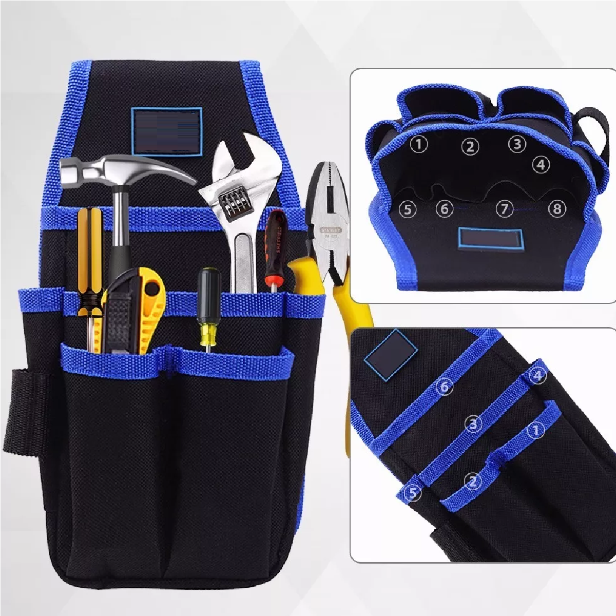 Bolsa Porta Herramientas Profesional Para Electricistas