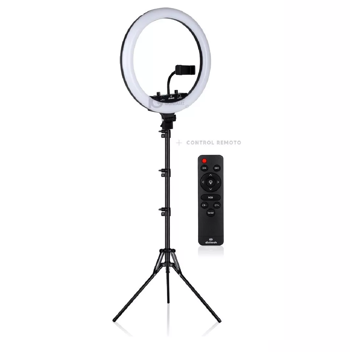 Lampara Aro De Luz 18 Pulgadas Led Profesional Foto Vídeo