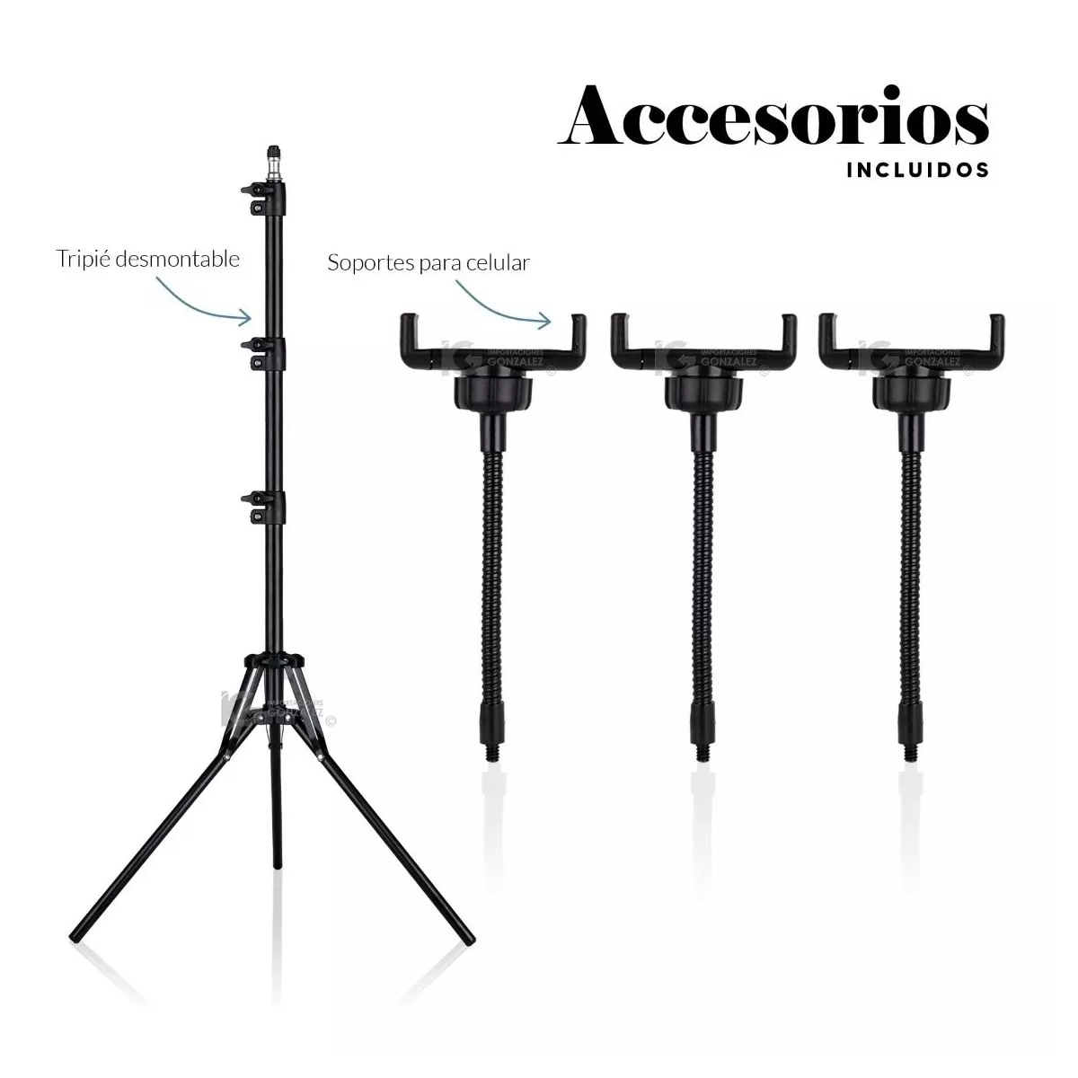 Lampara Aro De Luz 18 Pulgadas Led Profesional Foto Vídeo