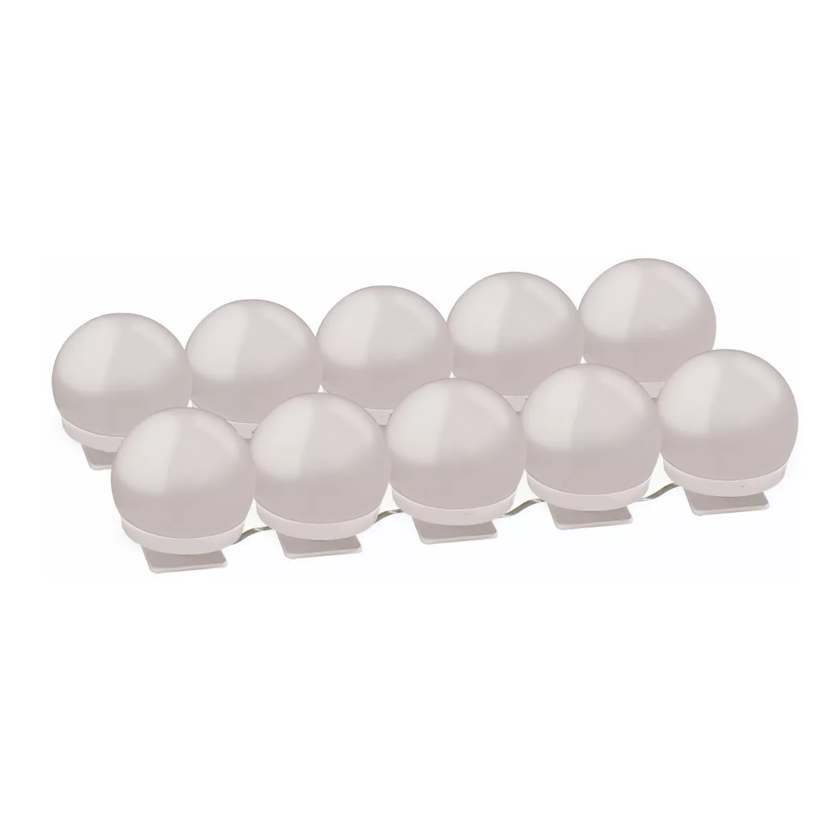 Luces Para Espejo Maquillaje Hollywood Con 10 Focos Led