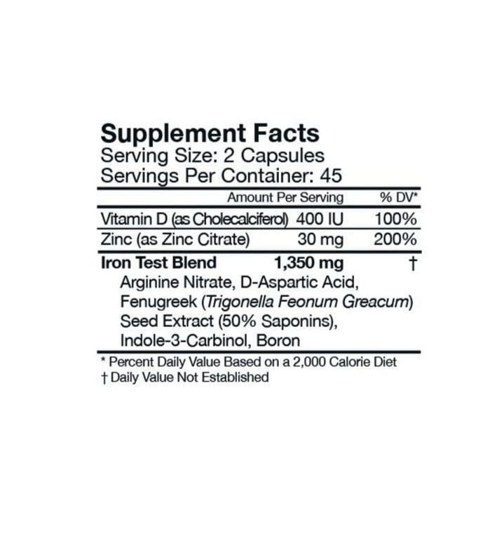 Iron Test Arnold (90 caps)