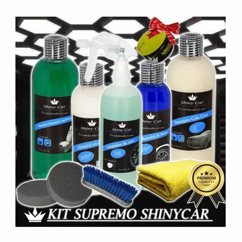Kit Supremo Detallado Automotriz Profesional Shiny Car /v