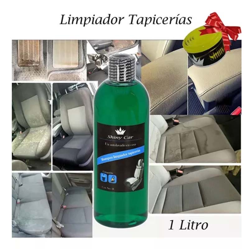 Apc Limpiador De Telas Tapicerías Y Suciedad Shiny Car /v