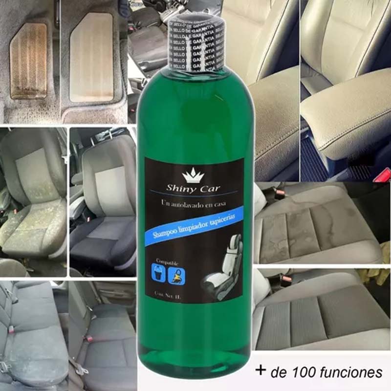 Apc Limpiador De Telas Tapicerías Y Suciedad Shiny Car /v
