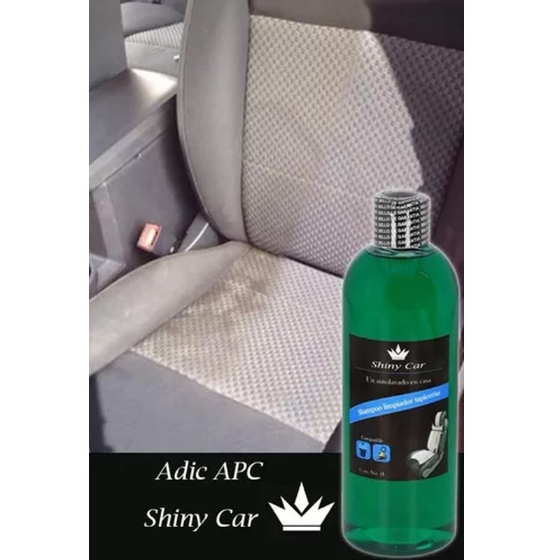 Apc Limpiador De Telas Tapicerías Y Suciedad Shiny Car /v