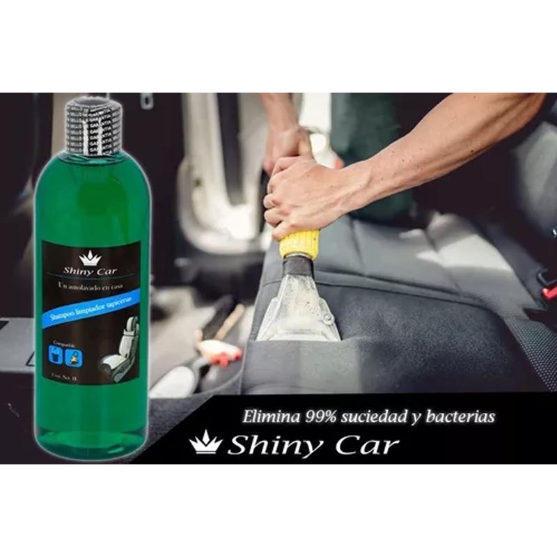 Apc Limpiador De Telas Tapicerías Y Suciedad Shiny Car /v
