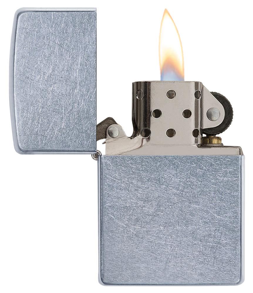 Encendedor Zippo clasico street chrome 207