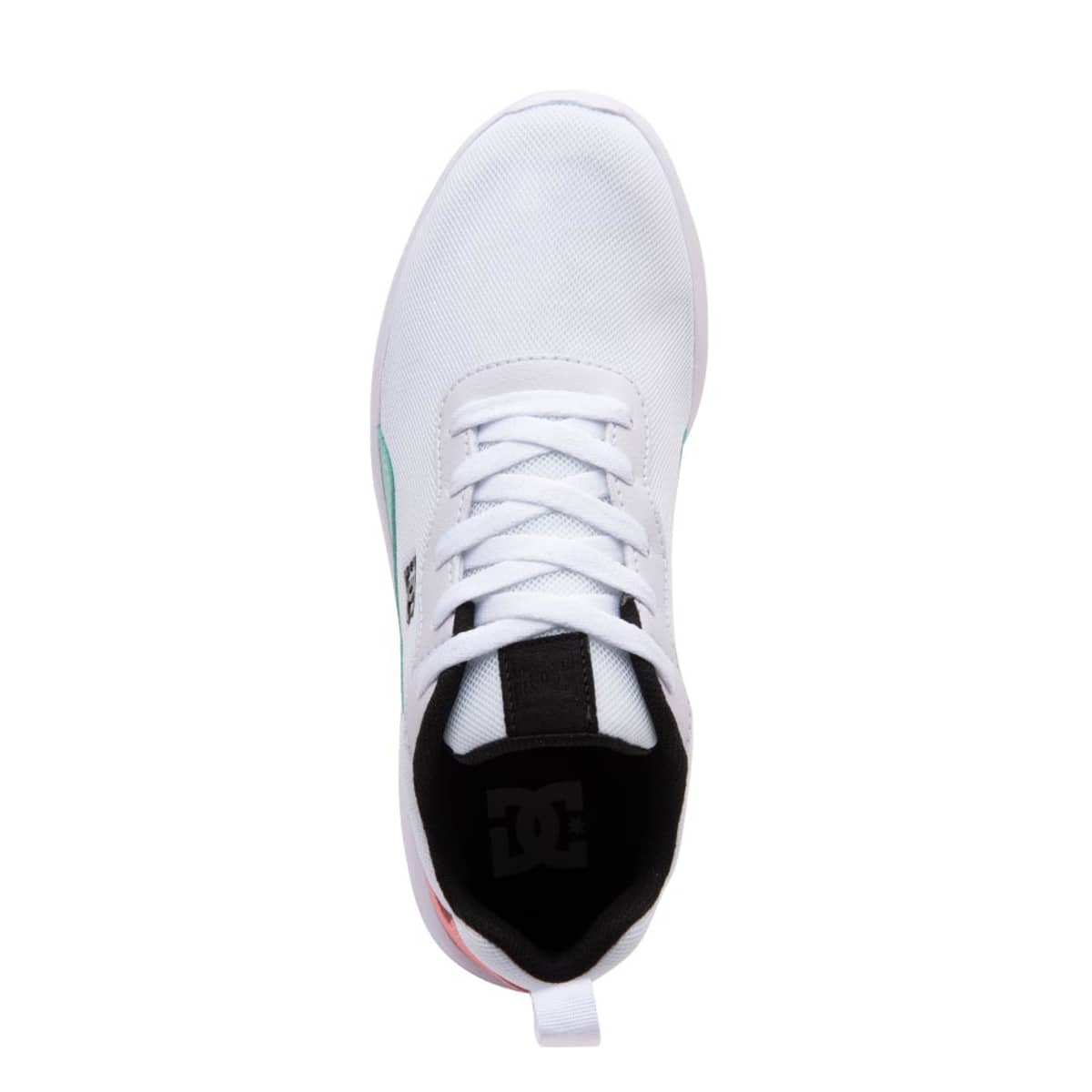 Tenis choclo casual urbano Midway 2 de DC Shoes, color blanco, para mujer, mod. 1081038