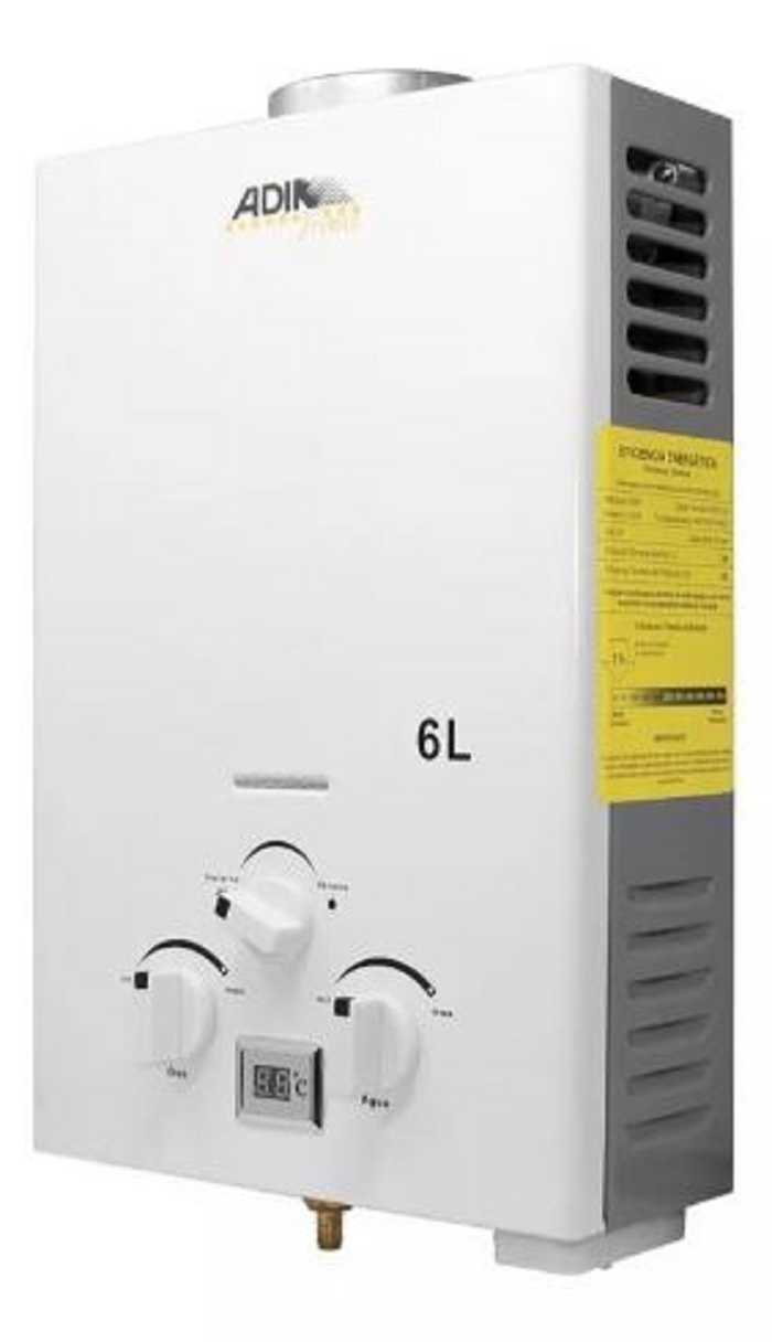 Calentador de paso 6 litros