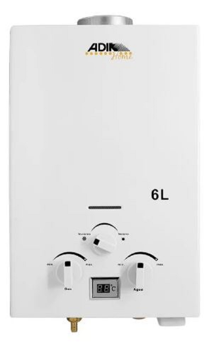 Calentador de paso 6 litros