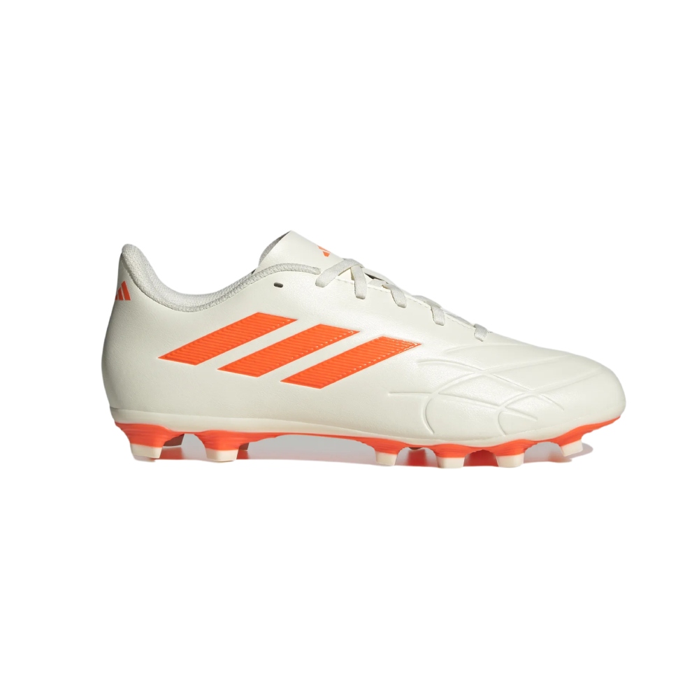 TENIS DE FUTBOL ADIDAS COPA PURE.4 FxG BLANCO-NARANJA DE HOMBRE GY9082