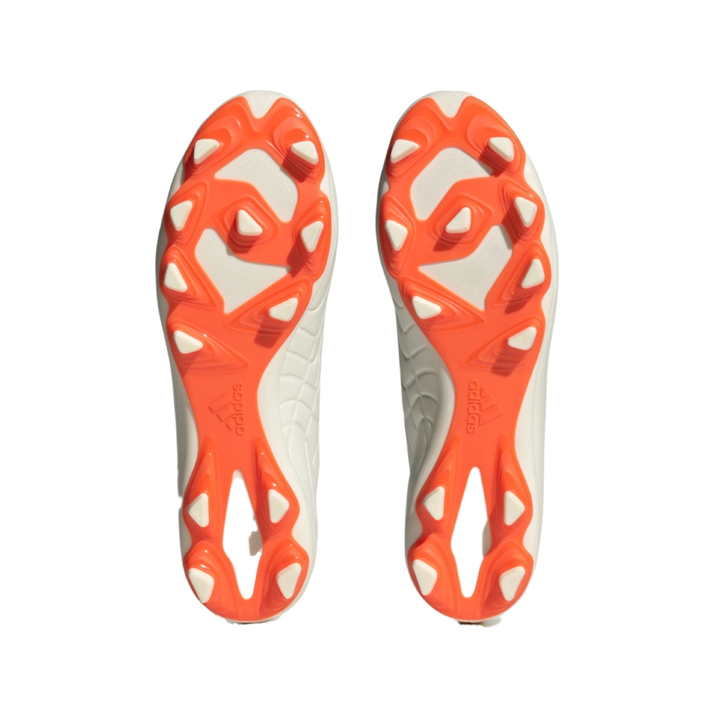 TENIS DE FUTBOL ADIDAS COPA PURE.4 FxG BLANCO/NARANJA DE HOMBRE GY9082