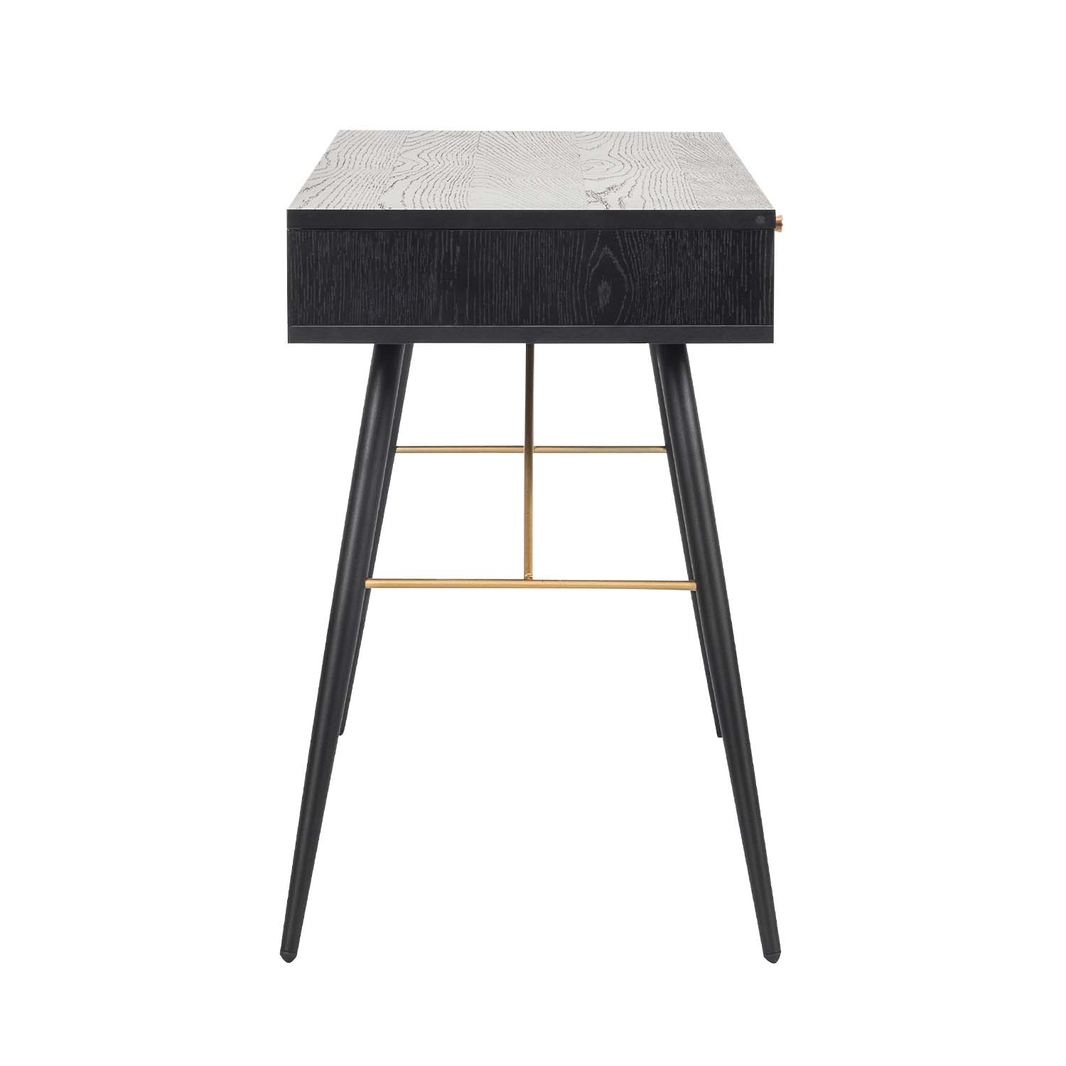 Escritorio Oficina - Home Office -Gamer Luxo120x50 cm Negro Mundo In