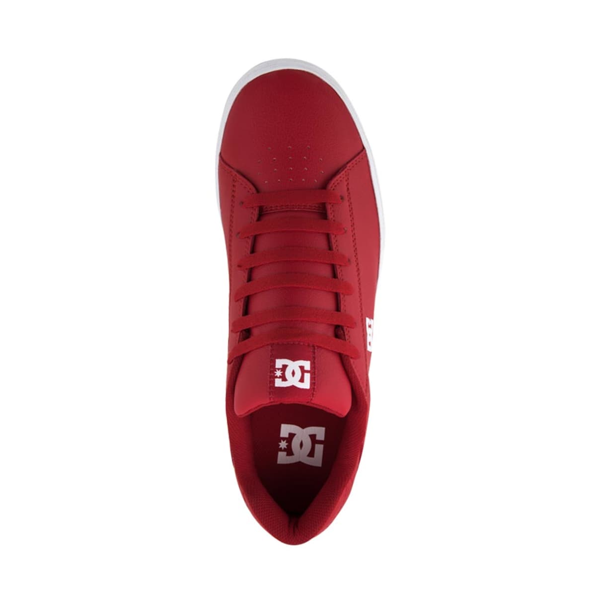 Tenis DC Shoes casual Notch Mx para hombre, color rojo, mod. 876541