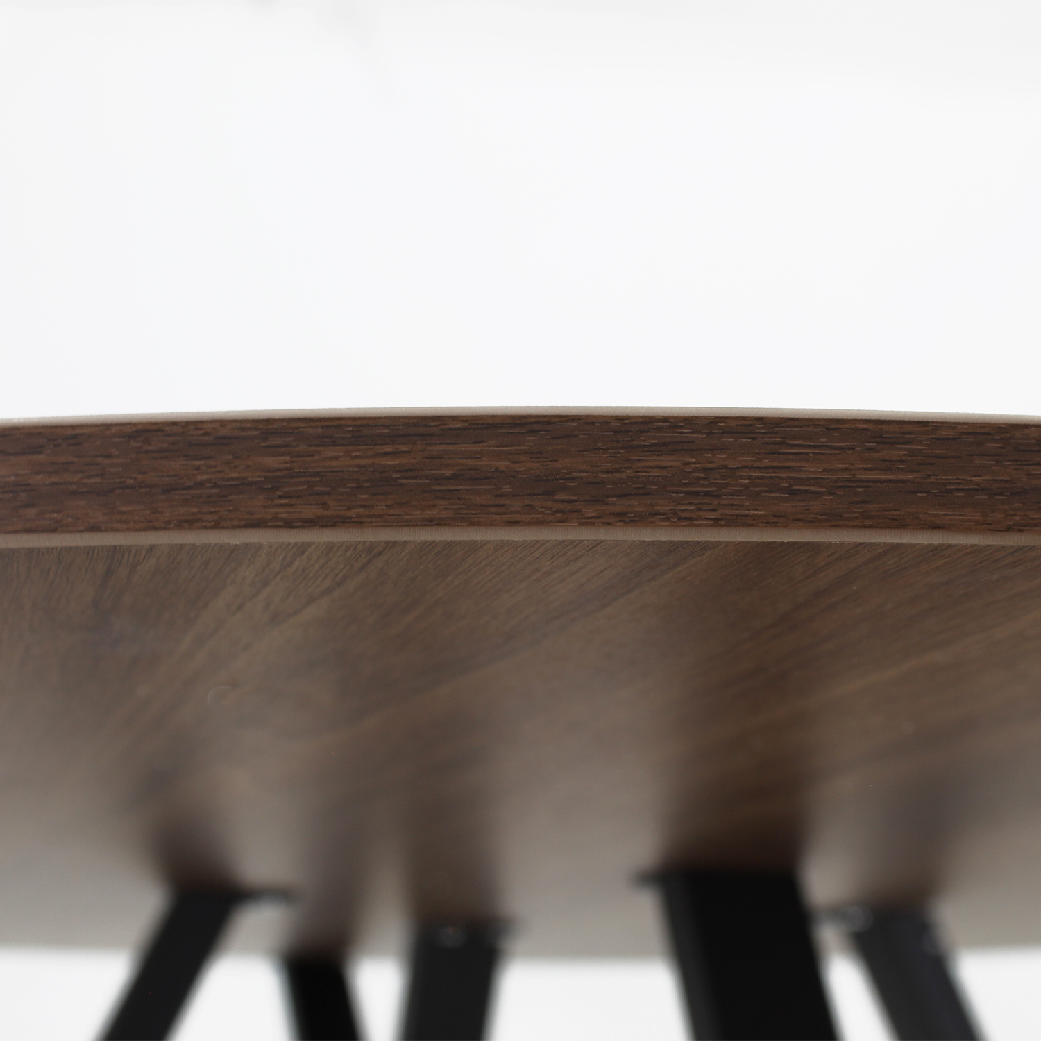 Mesa Comedor Redonda Sibari Nogal Desayunador 120 cm Mundo In