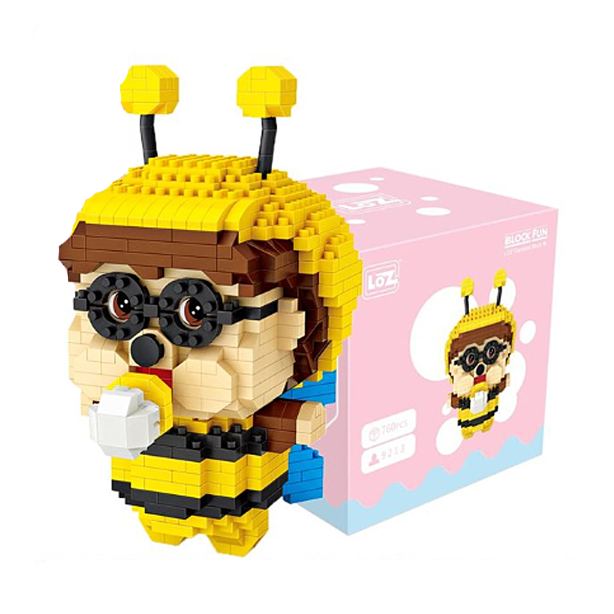 Mini Bloques De Construcción Diseño Abeja Loz Animales