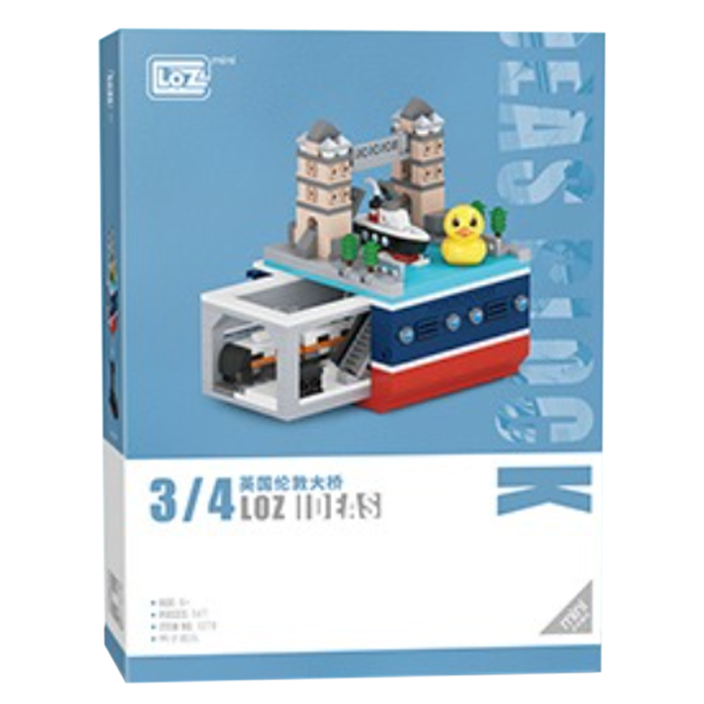 Mini Bloques De Construcción Puente De Londres Loz Juguete