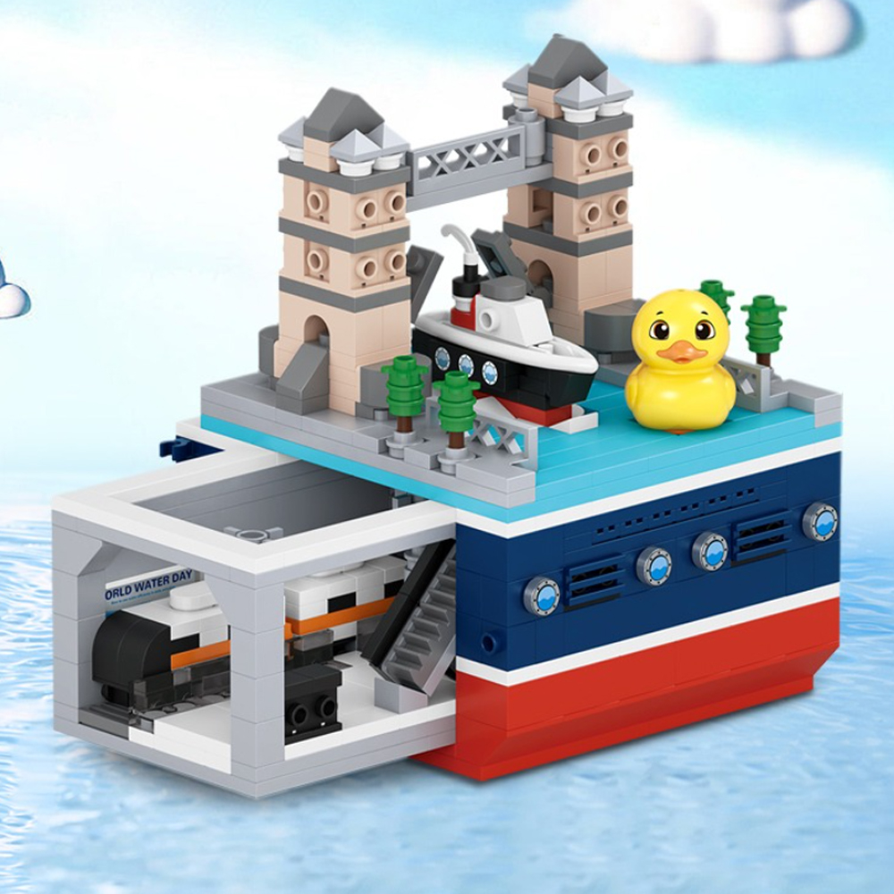 Mini Bloques De Construcción Puente De Londres Loz Juguete