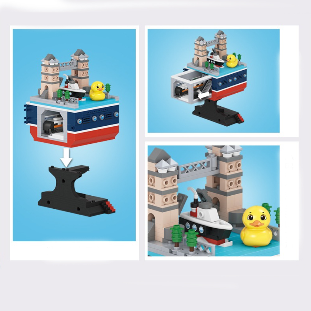 Mini Bloques De Construcción Puente De Londres Loz Juguete