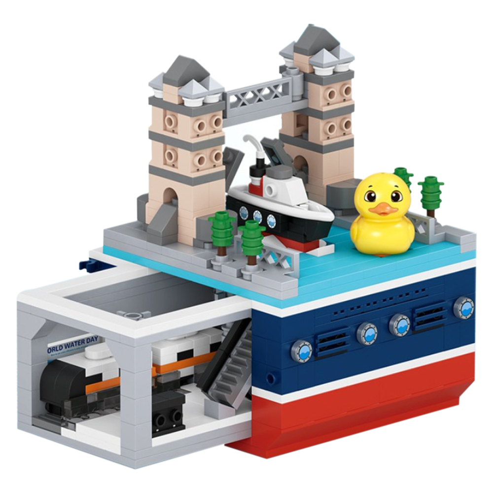 Mini Bloques De Construcción Puente De Londres Loz Juguete