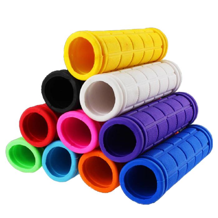 Agarraderas para Bicicletas MXHAG-004-2 1 Par Blanco 3cm Diámetro Interior Goma TPR HandleMax