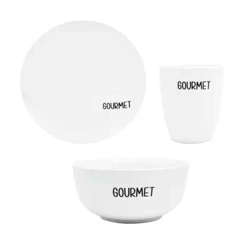 Vajillas de Porcelana De 16 Piezas Kaiser 2415-4020 SMS