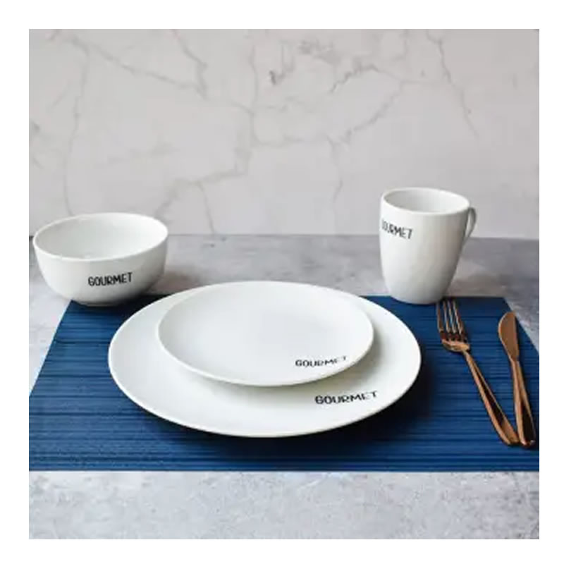 Vajillas de Porcelana De 16 Piezas Kaiser 2415-4020 SMS