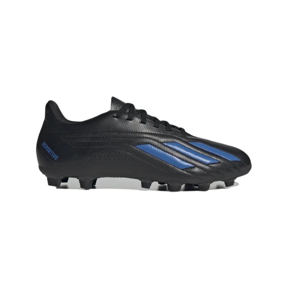 Tenis De Futbol Adidas Deportivo II FxG Negro/azul de hombre HP2510