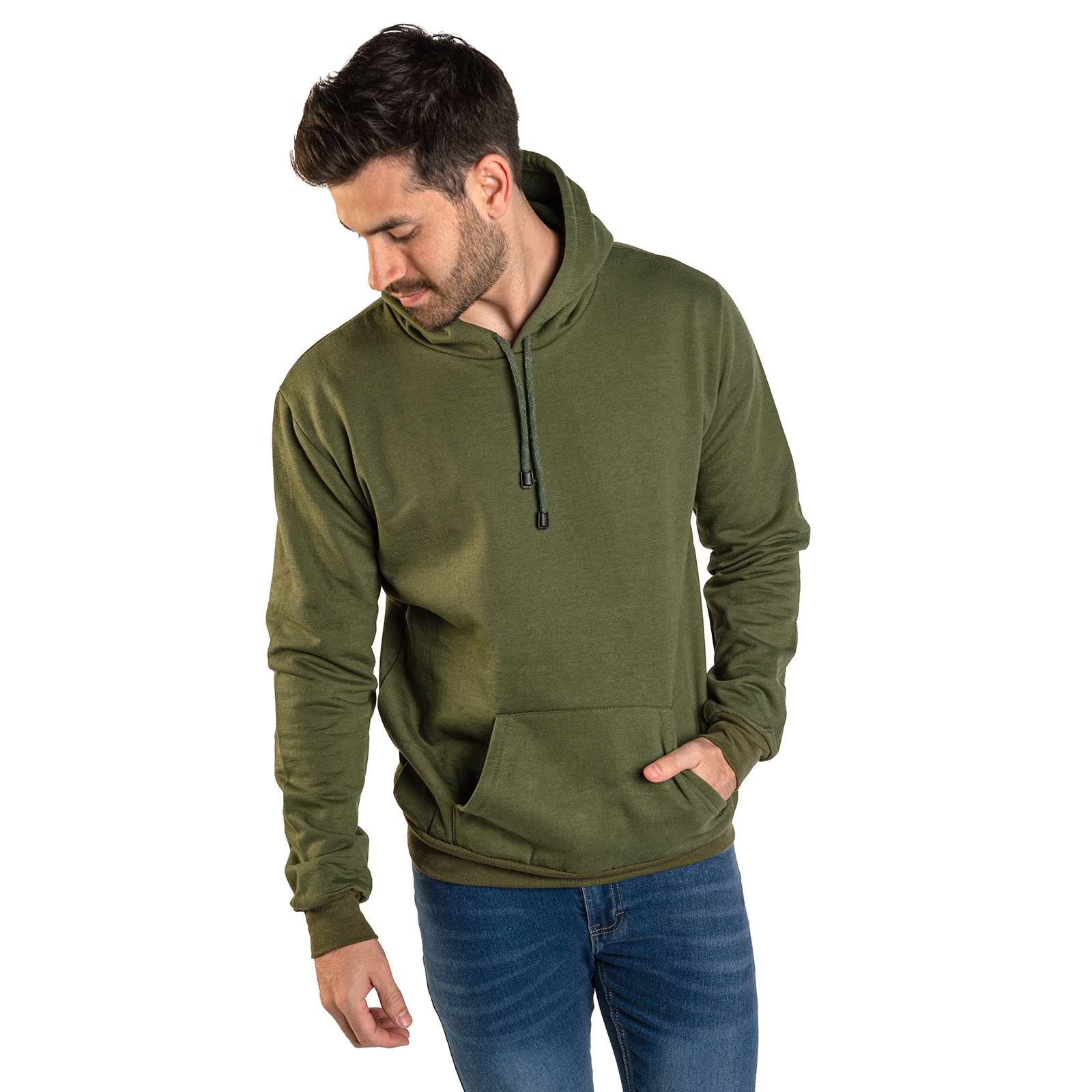 Sudadera Stretch Para Hombre Con Capucha Chili Beans Hoodie Basico.