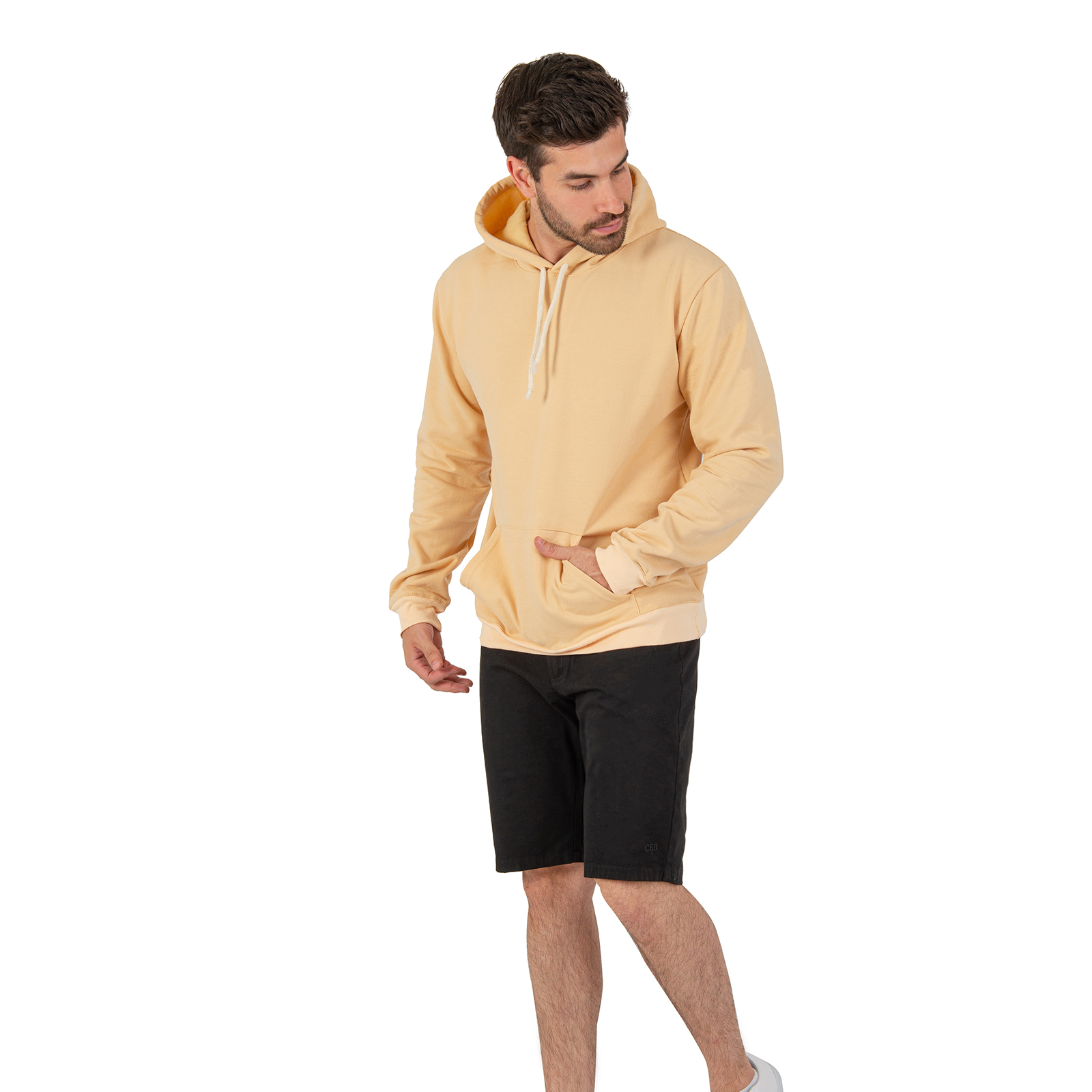 Sudadera Stretch Para Hombre Con Capucha Chili Beans Hoodie Basico.